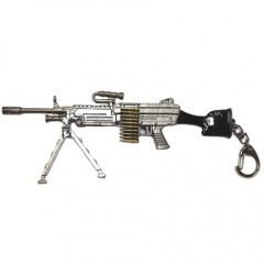 Брелок Microgun M Пулемет M249 с сошками