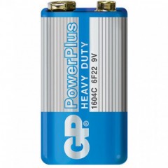 Батарейки солевые GP PowerPlus 1604C Тип 6LR61 9V 700 мАч 1 шт