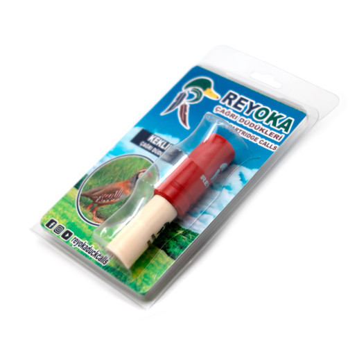 Манок духовой на куропатку Reyoka Keklik Красный / Белый