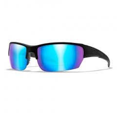Очки баллистические стрелковые Wiley X Saint CHSAI09 Polarized Зеркально-синие 12%