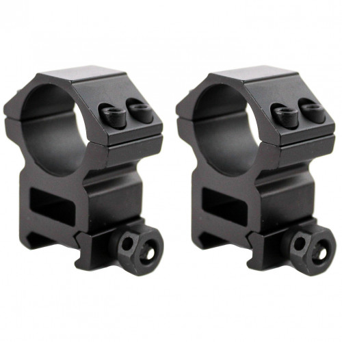 Кольца для прицела Стикхант Xtreme Tactical (SHXT2521WP) D=30 мм H=21 мм на Weaver | Высокий (Сквозной) 2 шт