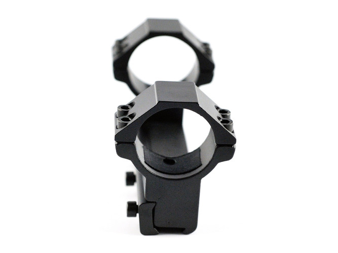 Кронштейн Nikko Stirling AirKing, на призму 10-11мм, 30мм, высокий, алюминий