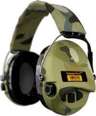 Наушники активные стрелковые Sordin (MSA) Supreme Pro-X Camo Led 75302-X-08 25-82 ДБ