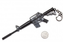 Брелок Microgun M Винтовка M16A4 Чёрный