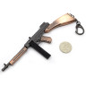 Брелок Microgun M Пистолет-пулемет Thompson c деревом