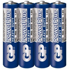 Батарейки солевые GP PowerPlus 24C Тип LR03 (AAA) 1.5V 450 мАч 4 шт