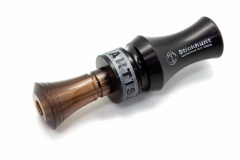 Манок духовой на утку крякву Stickhunt ArtCalls Partisan 2 лепестка Дымчатый / Чёрный