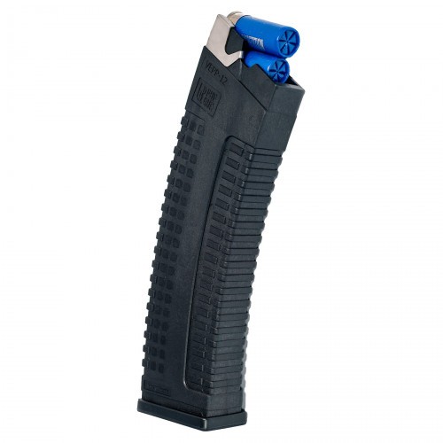 Магазин Pufgun VP12 для Вепрь-12 Sport 12 калибра усиленный на 10 патронов Черный