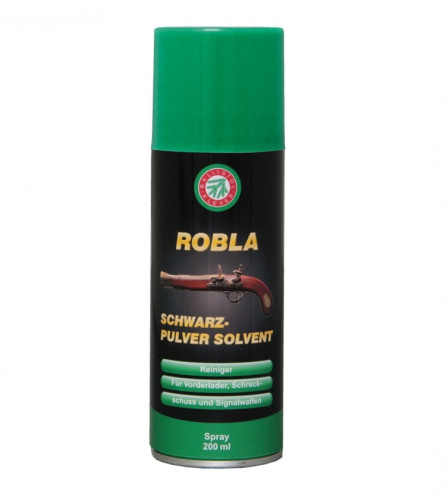 Средство Ballistol Robla Schwarzpulver Solvent Spray 23420 для удаления черного пороха 200 мл