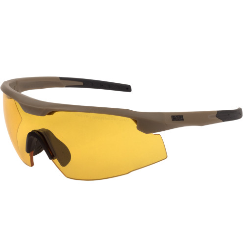 Очки баллистические стрелковые PMX Select GT-2030ST Anti-fog Жёлтые 89%