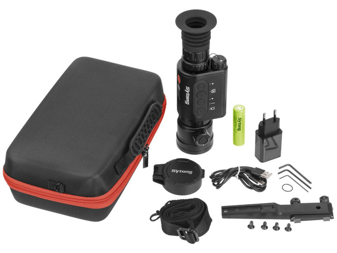 Прицел тепловизионный Sytong PM03-50 x4/8/16/32 M-384x288 на Picatinny