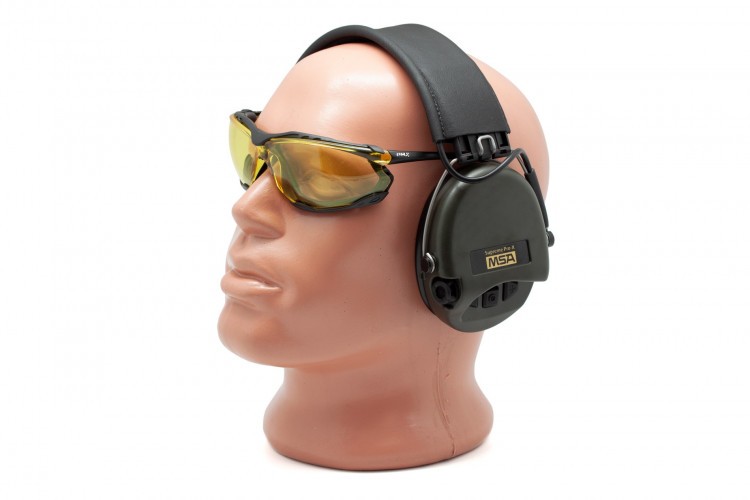 Наушники активные стрелковые Sordin (MSA) Supreme Pro-X 75302-X/L 25-82 ДБ Хаки