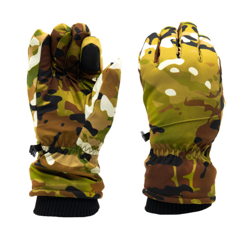 Перчатки Стикхант Хантер зимние непромокаемые полноразмерные Мультикам