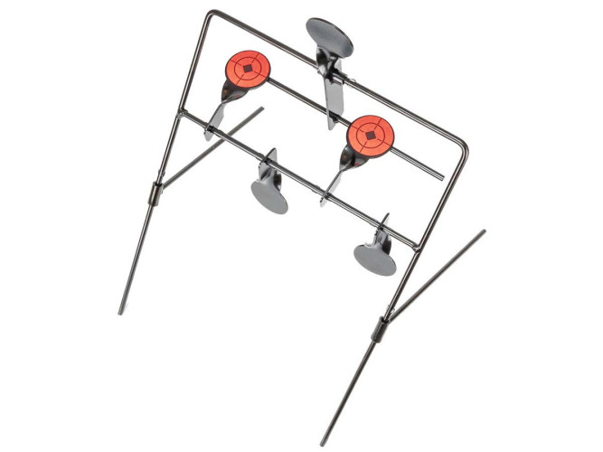 Мишень маятниковая Stalker для пневматики 4.5 мм круги 2.0 5 мишений