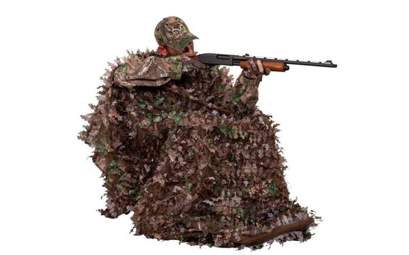 Пончо маскировочное Ameristep Turkey Stopper/3D Leafy со стулом