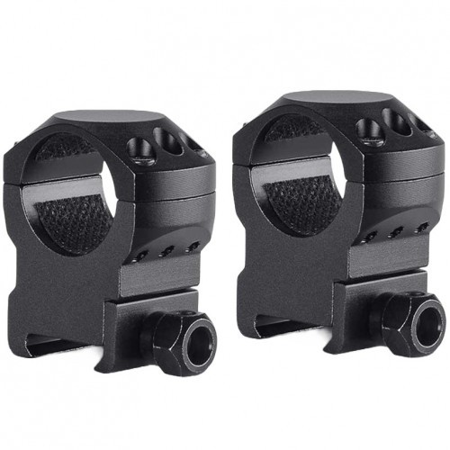 Кольца для прицела Hawke Tactical (24112) быстросъемные D=25.4 мм H=17 мм на Weaver | Высокий 2 шт