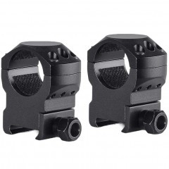 Кольца для прицела Hawke Tactical (24112) быстросъемные D=25.4 мм H=17 мм на Weaver | Высокий 2 шт