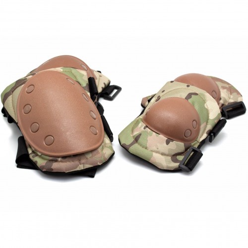 Комплект защиты Стикхант O-Form (наколенники и налокотники) Мультикам