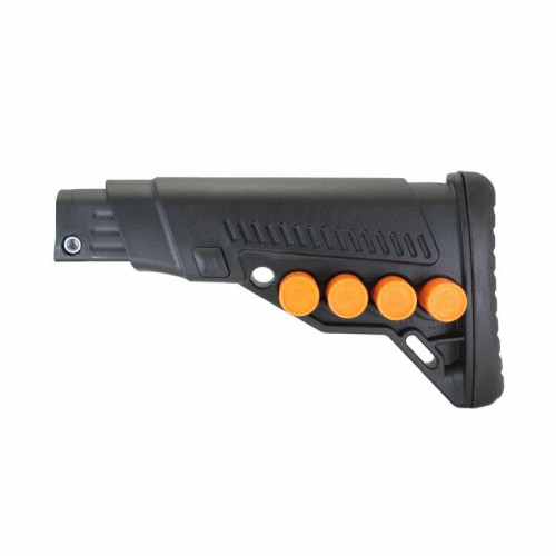 Приклад телескопический DLG Tactical TBSU (DLG081) для шарнира DLG с патронташем