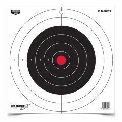 Мишень бумажная Birchwood Casey Eze-Scorer Bulls-Eye Target 300 мм 13 шт