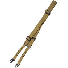 Ремень оружейный RusForce Gun Rop Two на 2 точки с амортизатором Койот