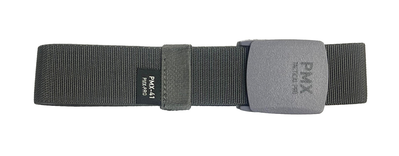 Ремень брючный PMX-41 с полимерной застёжкой Серый