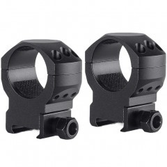 Кольца для прицела Hawke Tactical (24117) быстросъемные D=30 мм H=17 мм на Weaver | Высокий 2 шт
