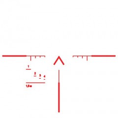 Прицел призматический ВОМЗ Пилад Brevis Р 2.5х24 L Сетка LS400 / Подсветка на Weaver / Picatinny