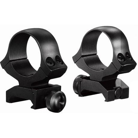 Кольца для прицела Kozap №49 быстросъемные D=25.4 мм H=20 мм на Weaver | Высокий 2 шт