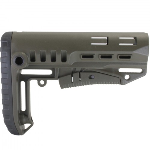 Приклад телескопический DLG Tactical TBS Compact (DLG055) для трубки Com-spec Олива
