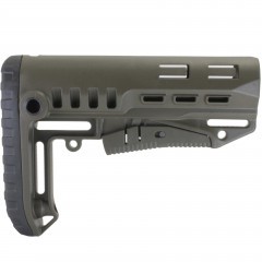 Приклад телескопический DLG Tactical TBS Compact (DLG055) для трубки Com-spec Олива