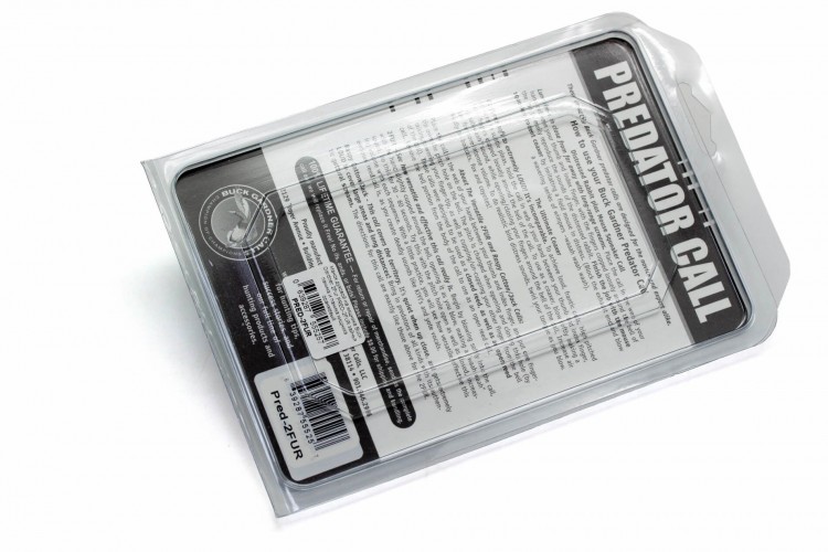 Манок духовой на хищника Buck Gardner 2-Fur Predator Call PRED-2FUR заячья паника и паника хищника Оранжевый