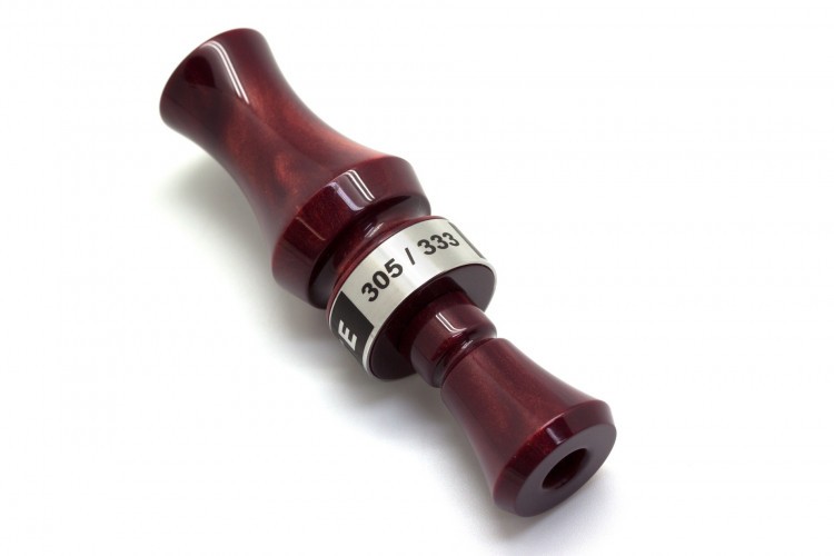 Манок духовой на утку акриловый Stickhunt ArtCalls Chocolate 1 лепесток Бордо