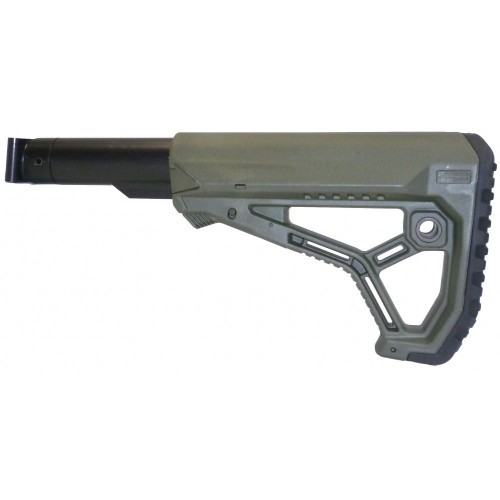 Приклад телескопический Fab Defense M4-SAIGA GL-CORE для АК-74М / АК-100-Й / Сайга Зелёный
