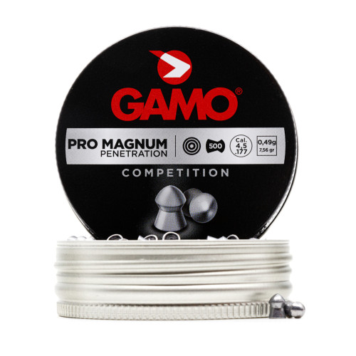 Пульки для пневматики Gamo Pro-Magnum Полусферические 4.5 мм 0.49 г (500 шт)