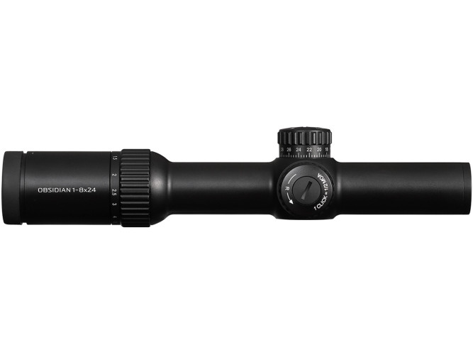 Прицел оптический Gaut Obsidian 1-8x24 Сетка X2 / Подсветка (точка)