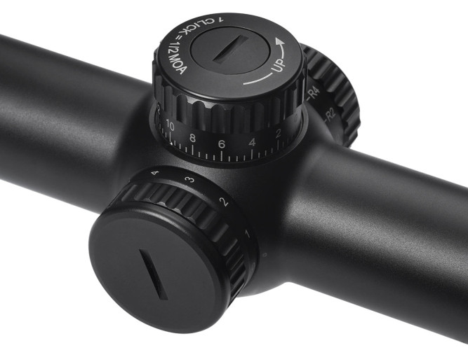 Прицел оптический Gaut Obsidian 1-8x24 Сетка X2 / Подсветка (точка)