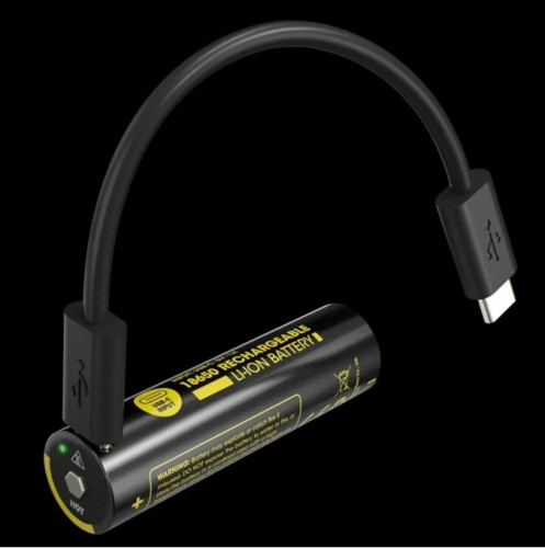 Аккумулятор Nitecore NL1836R Тип 1x18650 3.6V 3600 мАч с защитой и Micro-USB