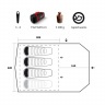 Палатка туристическая Trimm Outdoor Eagle для 4-х человек Койот