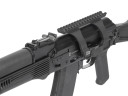 Кронштейн GTS Q.122 боковой быстросъёмный Picatinny для АК/Сайга 16 слотов