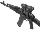 Кронштейн GTS Q.122 боковой быстросъёмный Picatinny для АК/Сайга 16 слотов