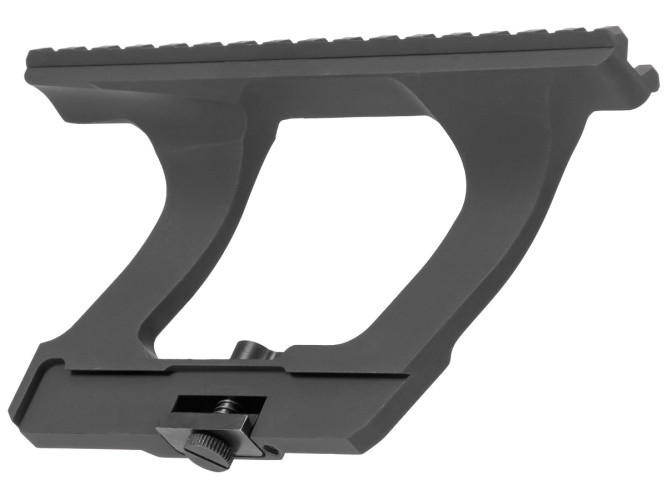 Кронштейн GTS Q.122 боковой быстросъёмный Picatinny для АК/Сайга 16 слотов