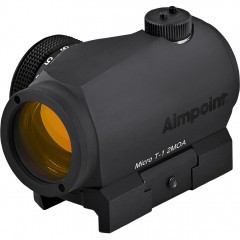 Прицел коллиматорный Aimpoint Micro T-1 1X20 IR FP WP (12417) Закрытый DOT 2 MOA