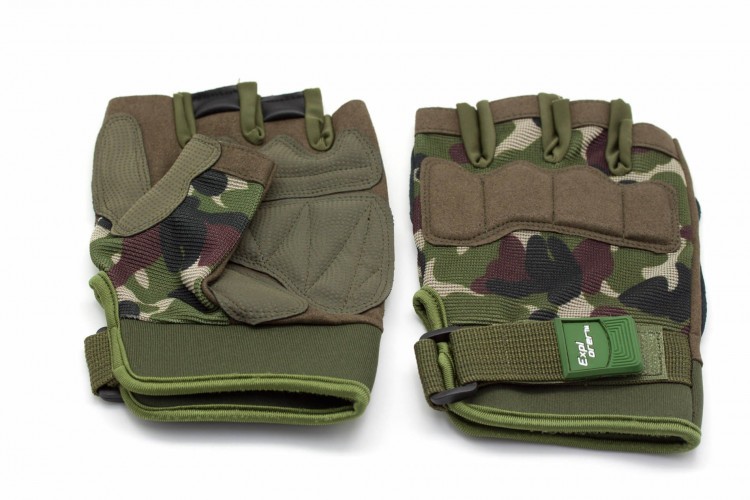 Перчатки тактические Стикхант Explorer укороченные Мультикам