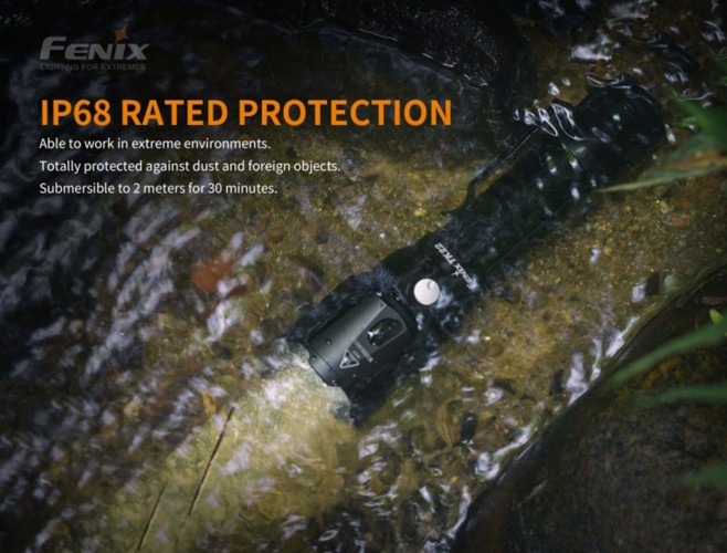 Фонарь тактический Fenix TK22 V2 Свет - Белый (Холодный) 1600 lm 405 м