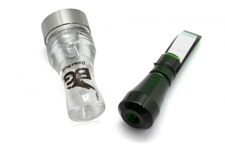 Манок духовой на утку крякву Buck Gardner Double Nasty DNP-C/CG Прозрачный / Зелёный