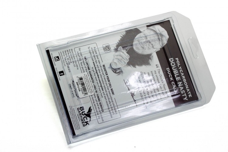 Манок духовой на утку крякву Buck Gardner Double Nasty DNP-C/CG Прозрачный / Зелёный