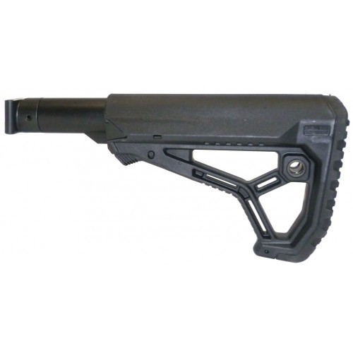 Приклад телескопический Fab Defense M4-SAIGA GL-CORE для АК-74М / АК-100-Й / Сайга Чёрный
