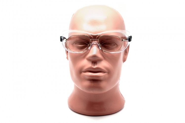 Очки на очки баллистические стрелковые Pyramex OTS XL S7510SJ Diopter Прозрачные 96%