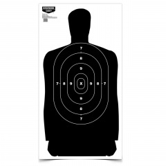 Мишень бумажная Birchwood Casey Eze-Scorer Силуэт 610х1114 мм